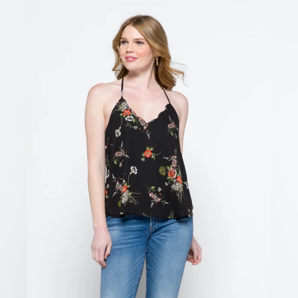 Scallop Blouse, NINE BRITTON, Size XXL